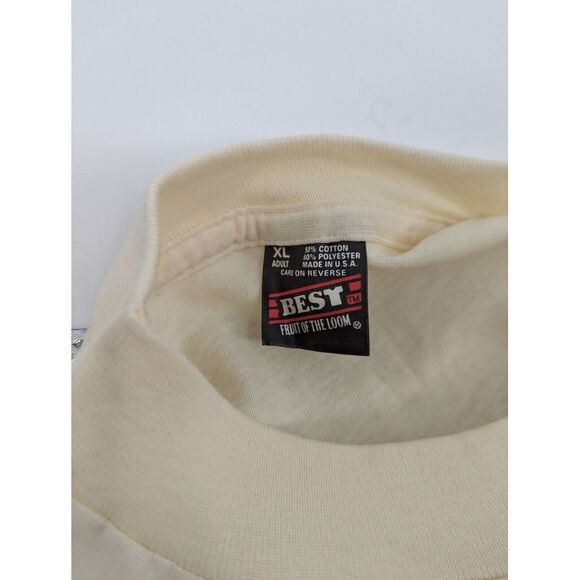 Vintage Air Waves Mail Pouch Tobacco US Mail Graphic Tee Shirt, XL, Made in USA - Picture 8 of 8